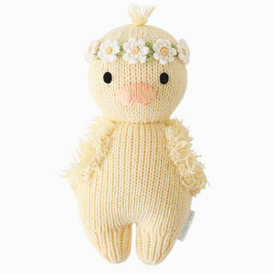 Baby Duckling - Ivory Floral - Cuddle + Kind