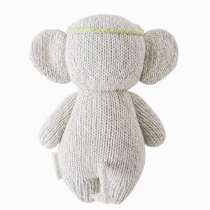 Baby Elephant - Blush Floral - Cuddle + Kind