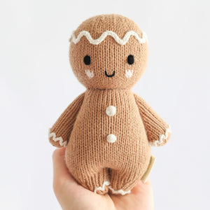 Baby Gingerbread (icing white) - Cuddle + Kind - LIMITED EDITION