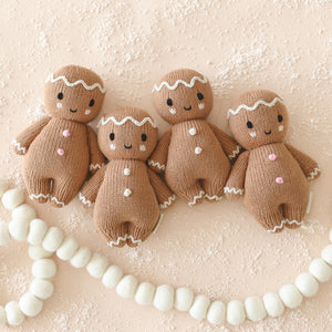 Baby Gingerbread (icing white) - Cuddle + Kind - LIMITED EDITION