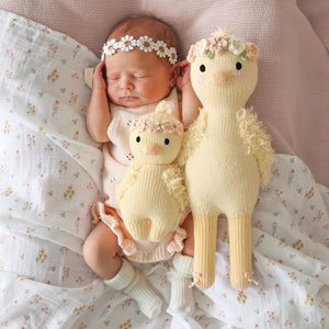 Baby Duckling - Blush Floral - Cuddle + Kind