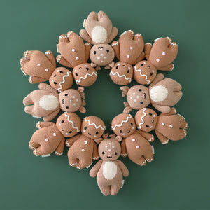 Baby Gingerbread (icing white) - Cuddle + Kind - LIMITED EDITION