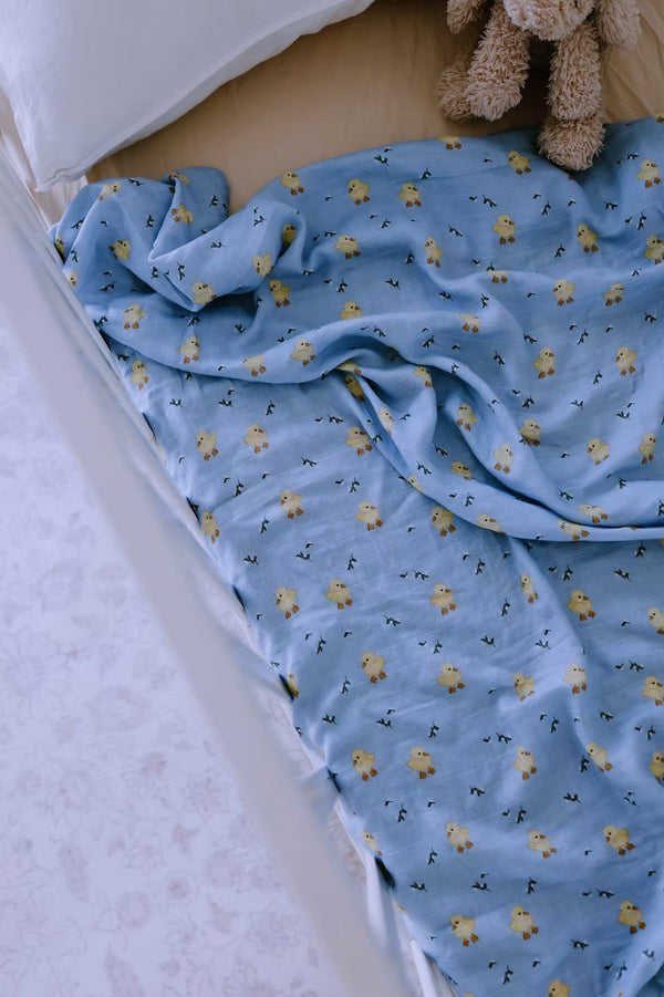 Spring Duckling Swaddle - The Name Nest