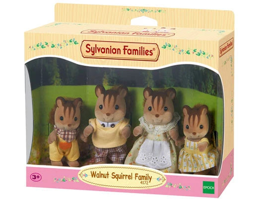 Walnut Squirrel Family - Sylvanian Families