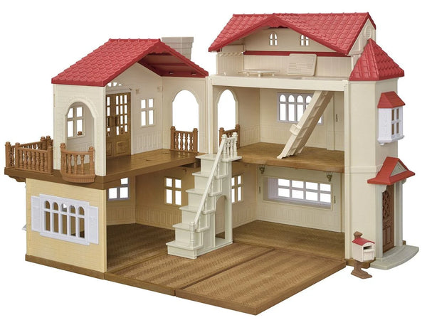 Red Roof Country Home - Secret Attic Playroom - Sylvanian Families