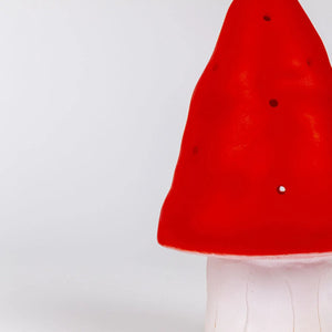 Egmont Mushroom Toadstool Lamp/Night Light - Red Small - Heico
