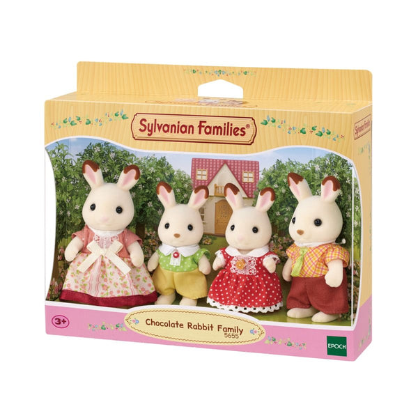Chocolate Rabbit Family (New) - Sylvanian Families