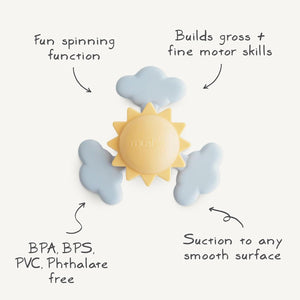 Sunshine Suction Spinner Toy - Mushie