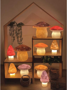 Egmont Mushroom Toadstool Lamp/Night Light - Red Medium - Heico