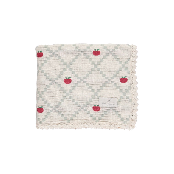 Apple Patchwork Blanket - Bebe Organic