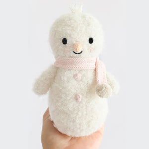 Baby Snowman - Blush - Cuddle + Kind (Seasonal Exclusive)
