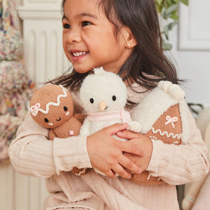 Baby Snowman - Blush - Cuddle + Kind (Seasonal Exclusive)