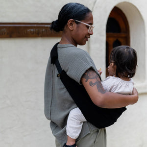 Toddler Hip Carrier - Black - Wildride