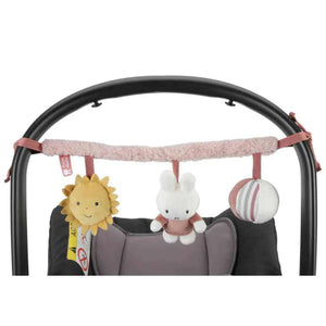 Miffy Car Seat Toy - Fluffy Pink - Little Dutch