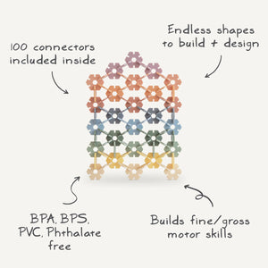 HEX Connect Building Toy Set - Mushie