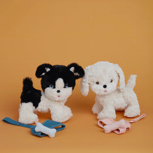 Dinky Dogs - Cookie - White - Olli Ella