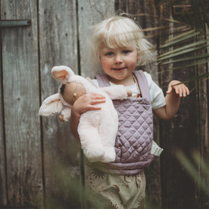 Dinkum Dolls Quilted Carrier - Lavender - Olli Ella