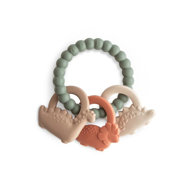 Dinosaurs Teething Ring - Mushie