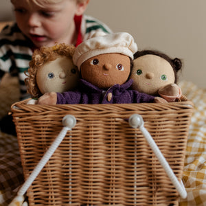 Dress Me Dinky - Dinkum Doll - Lila Lavender - Olli Ella