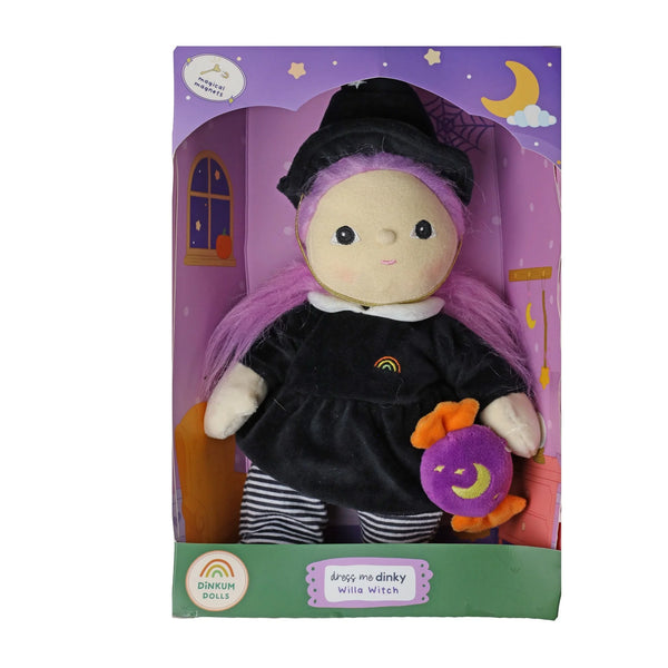 Dress Me Dinky - Dinkum Doll - Willa Witch - Olli Ella