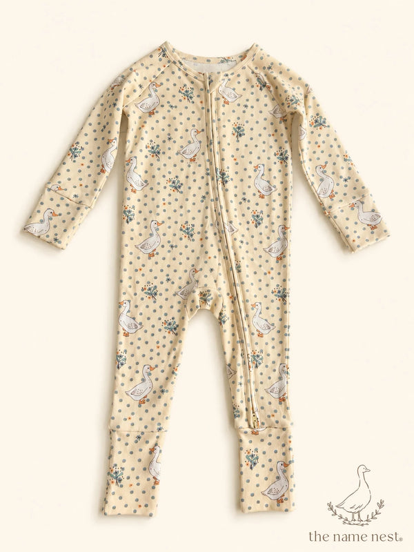 French Geese BabyGrow - 3-6m - The Name Nest