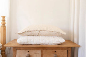 New Grain - Quilted Pillowcase - Natural