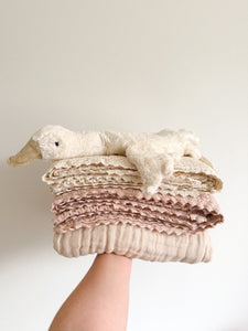 The Heirloom Blanket - 9 Layer Gauze Blanket - Oat