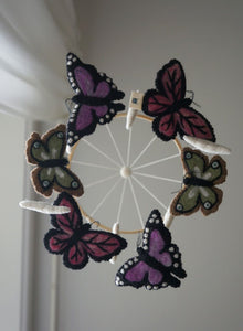 Butterfly Baby Mobile - Pastel - Gamcha