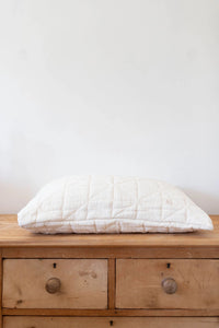 New Grain - Quilted Pillowcase - Natural