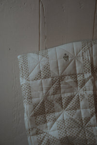 Quilted Blanket - Vintage Floral Star - Solange Pilote