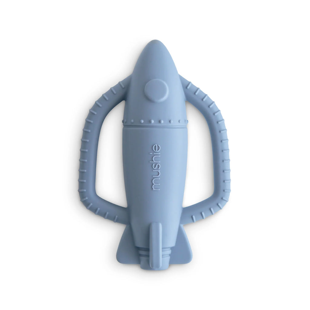 Rocket Rattle Teether Rocket Rattle Teether Toy - Mushie – Pine + Pear co.