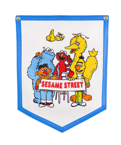 Sesame Street Friends Camp Flag
