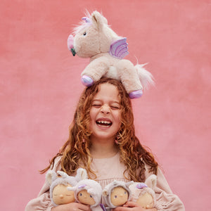 Dinkum Unicorn - Shimmer - Pink - Olli Ella