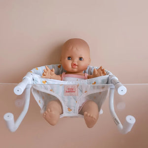 Baby Doll Feeding High Chair - Blue Ducky - Tiny Harlow