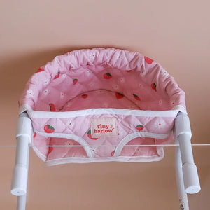 Baby Doll Feeding High Chair - Strawberry Picnic - Tiny Harlow