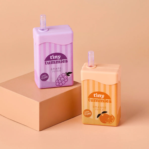 Tiny Tummies - Grape & Orange Juice Box Duo Pack - Tiny Harlow