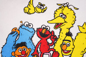 Sesame Street Friends Camp Flag