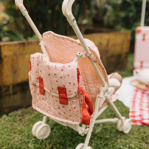 Carrie Convertible Changing Set - Strawberry - Olli Ella
