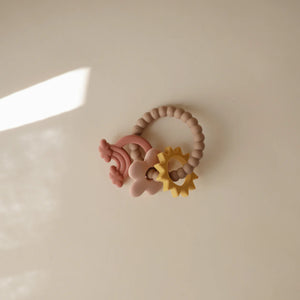 Nature Blush Teething Ring - Mushie