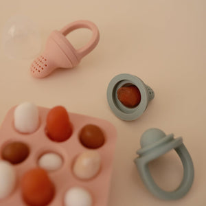 Fresh Food Feeder - Freezer Tray - Blush - Mushie