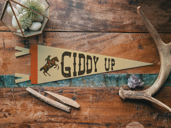 Giddy Up Pennant - Benoit's Design Co.