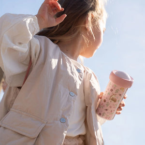 School Beaker Bottle 300ml - Fairy Garden - Little Dutch