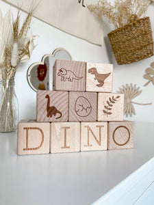 Dino Discovery Wooden Blocks (Booster Pack)