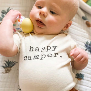 Organic Cotton Bodysuit - Happy Camper