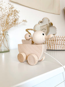 Wooden Ducks Pull Along Toy