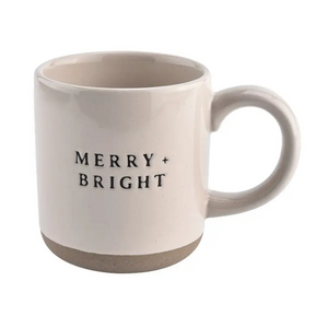 Merry + Bright Ceramic Mug