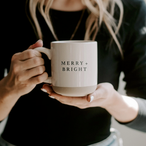 Merry + Bright Ceramic Mug