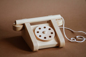 Wooden Telephone Toy - Nashe Derevce
