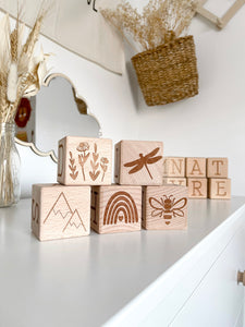 Nature Wooden Blocks (Booster Pack)