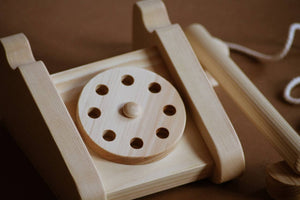 Wooden Telephone Toy - Nashe Derevce